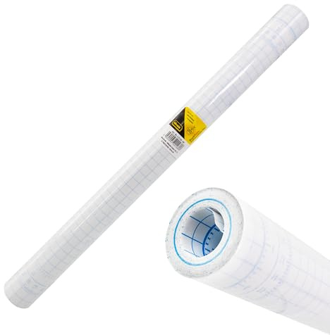 Idena 20168 - Buchfolie selbstklebend transparent, 5 m x 45 cm, Buchumschlag aus Kunststoff