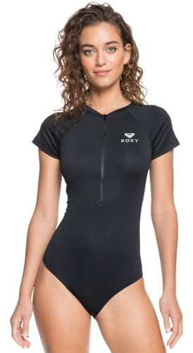 Roxy Essentials - Badeanzug mit Flügelärmeln für Frauen Schwarz