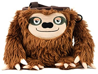 YY Vertical Faultier Kreidetasche zum Klettern, perfekt für Erwachsene und Kinder, Kreidetasche zum Bouldern, Niedliche Kreidetasche für Bergliebhaber, Kreidebeutel