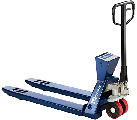 Wiegehubwagen WKA WH-2500 Max. 2500 kg 500g Teilung mit Tandemrollen, Hubwagen mit Waage
