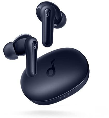 soundcore by Anker P2 Mini Bluetooth Kopfhörer, In Ear Kopfhörer mit 10mm Audiotreiber, intensiver Bass, EQ, Bluetooth 5.2, 32 Std Akku, Aufladen mit USB-C, minimalistisches Design