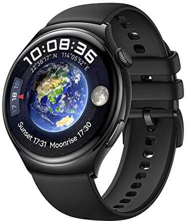 Huawei Watch 4 Active Smartwatch Schwarz LTE 46.20 mm AMOLED 1.5 Zoll eSIM