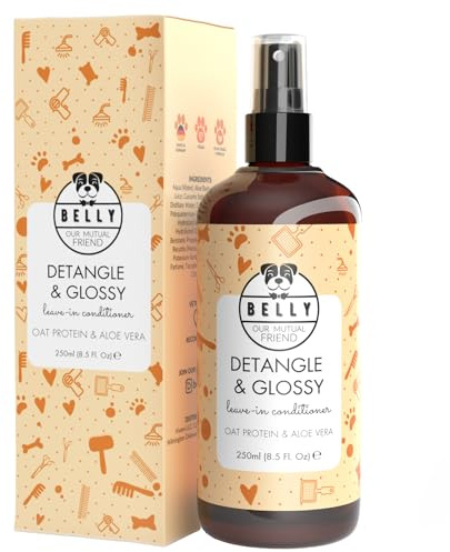Belly® Pflegender Hunde Conditioner - Hundeparfüm gegen Geruch & Entfilzung, Fellpflege als Ergänzung zum Shampoo
