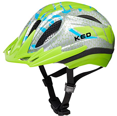 KED Kinder Meggy Fahrradhelm, K-Star Green, M (52-58 cm)