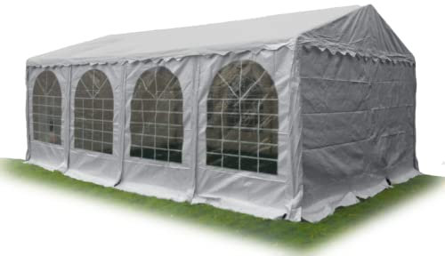 Ambisphere Premium 6x12 m - Pavillion mit festem Dach - Gartenpavillon Plane 850 N Gartenzelt - Festzelt - Bierzelt Wasserdicht & Feuerresistent in diversen Größen mit 5 Jahren Garantie