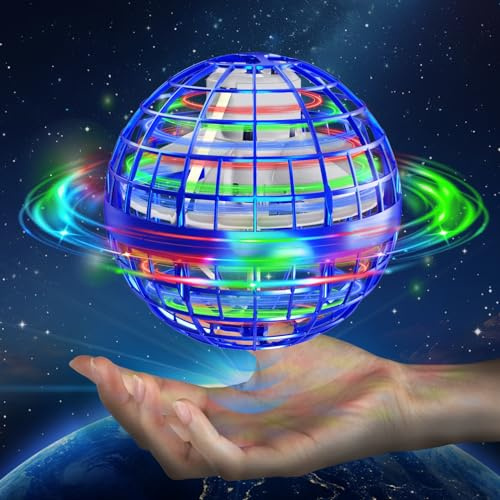 semai Fliegender Ball,orbi Boomerang, Kinder Spielzeug ab 6 Jahren mit LED Licht, Hand Controlled Hover Ball Geschenke für Jungen Mädchen 6-12