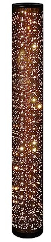 Reality Leuchten LED Stehleuchte Taco R42801002, Schirm Stoff, inkl. 8 Watt LED, Starlight Effekt