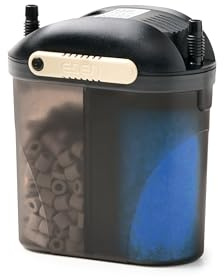 Eden 94070 FES 60 Aquarium Außenfilter - geräuscharmes Doppelfiltersystem, für Aquarien bis zu 60 Liter, platzsparendende Aufbewahrung, ideal für Nanoaquarien