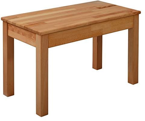 Krok Wood Sitzbank Tomas aus Massivholz (Buche, 70 x 35 x 45 cm)