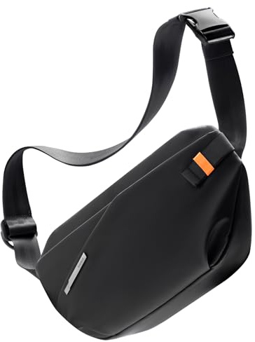 Inateck Sling Bag X-Lite, 3,8 L Umhängetasche Herren, Leichte Schultertasche Bauchtasche Crossbody Bag, Vielseitiger Sling-Rucksack für Reisen, Radfahren, Arbeit, Sport und Wandern