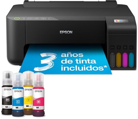 Epson EcoTank ET-1810 A4-Wi-Fi-Tintentankdrucker, mit einem im Lieferumfang enthaltenen Vorrat an Tinten von bis zu 3 Jahren