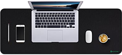Black Shark Gaming Mauspad Schreibtischunterlage 800x300x4 mm mit Mikrofaser Oberfläche Verbessert Geschwindigkeit und Mousepad mit rutschfest Gummierte Unterseite, Gaming Zubehör Mauspad XXL Manta P2