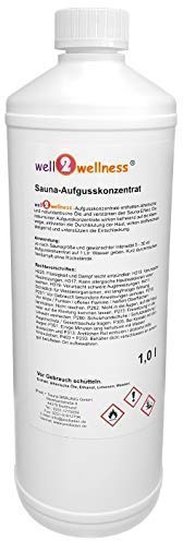 Saunaaufguss - Konzentrat/Saunaduft - Konzentrat 1,0 l - über 100 Top-Aromen zur freien Auswahl (Eukalyptus)