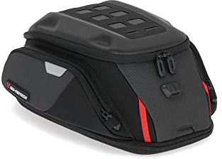 SW-MoTech Tankrucksack Motorrad Quick Lock Tanktasche Quick-Lock PRO Tankrucksack Sport 12-17 Liter Stauraum, Unisex, Multipurpose, Ganzjährig, Nylon, schwarz