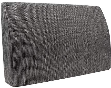 Formalind – Die Fantastische Rückenlehne 70x45x15cm - Vielseitiges Rückenkissen mit waschbarem Bezug. Keilkissen – ideal für Bett, Sofa & Palettenmöbel. Lesekissen in edlem Design. Grau