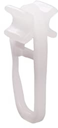 deco-raum Faltengleiter X-Gleiter 100 Stück mit Faltenlegehaken für Gardinenschienen für 6mm Innenlaufschienen Laufschienen Schlaufengleiter