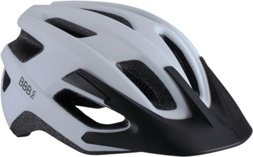 BBB Cycling Kite 2.0 Fahrradhelm Damen Herren Kinder für Rennrad und Mountainbike mit Abnehmbaren Visier und Halterung für LED Licht BHE-29B