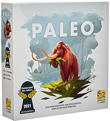 Hans im Glück, Paleo, Grundspiel, Kennerspiel des Jahres 2021, Brettspiel, 2-4 Spieler, Ab 10+ Jahren, 45-60 Minuten, Deutsch