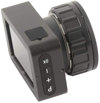 Teleskop -Okulare Kamera Hochauflösend 4K Elektronisches Okular mit 3 Zoll Farbdisplay für Astronomie und Vogelbeobachtung von Aluminiumlegierung 236g