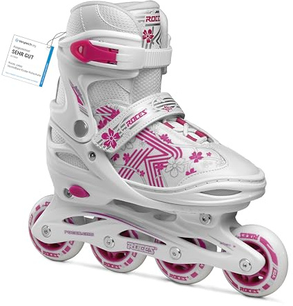 Roces Jokey 3:0 Inline Skates White-Pink 30