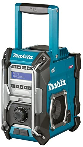 Makita MR003GZ Akku-Baustellenradio Auxiliary Schwarz, Türkis