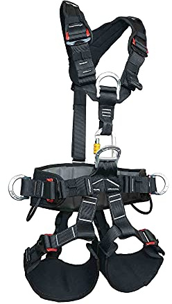 SOB Klettergurt Sicherheitsgurt Entlastung Klettergurte für Operationen mit Hoher Höhe Bauarbeiter Bergsteigen Feuerrettung CE-Zertifiziert