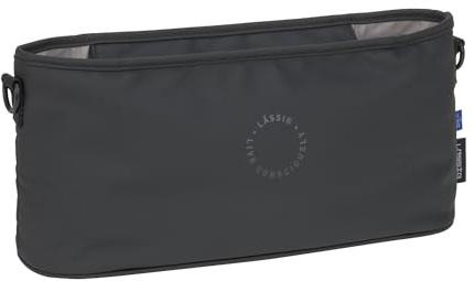 LÄSSIG Baby Kinderwagenorganizer Buggy Organizer Kinderwagentasche inkl. Kinderwagenbefestigung/Buggy Organizer black