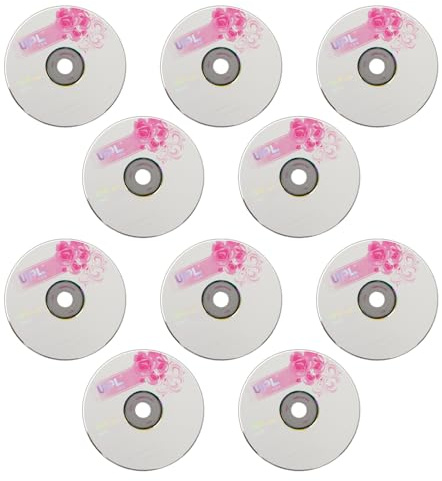 Leere CDs Zum Brennen von Musik, Leere CD-R-Discs, 52 X 730 MB, Hochleistungsaufnahme, Kompatibel mit den Meisten CD-R-Laufwerken, Zum Speichern Digitaler Bilder und