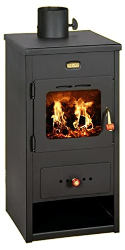 Prity K1 Optima Holzofen, Kaminofen, Mehrstoffbrenner, 8 kW