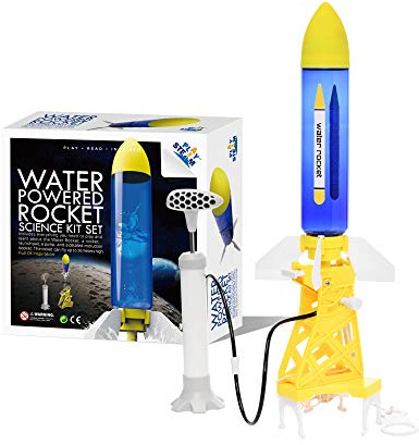 PLAYSTEM Outdoor Wasserraketen-Physik-Lernset - Spielzeug für Jungen & Mädchen - Geschenke für Kinder Jungen und Mädchen
