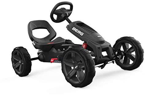 BERG Pedal-Gokart Reppy Rebel Black, KinderFahrzeug, Tretfahrzeug mit hohem Sicherheitsstandard, Kinderspielzeug geeignet für Kinder im Alter von 2-6 Jahren