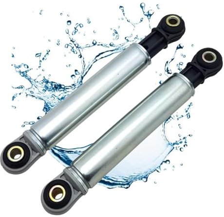 LICHTBLAU 2x SUSPA Stoßdämpfer 4500826 4151285 Miele Waschmaschine | Vibrationsdämpfer Silber 120N mit 8mm Bohrung Waschmaschinendämpfer