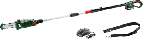 Bosch Home and Garden Akku Hochentaster UniversalChainPole 18 (Akku, Ladegerät, Karton, 18 Volt System, 2,5 Ah)