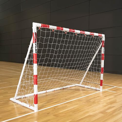 QUICKPLAY Q-Fold Handballtor klappbar, Garten & Indoor, Kinder Erwachsene | Handballtor klappbar in 30 Sekunden, Mobiles Handballtor für Garten, ideal für Torwarttraining , Offizielles Handballtor