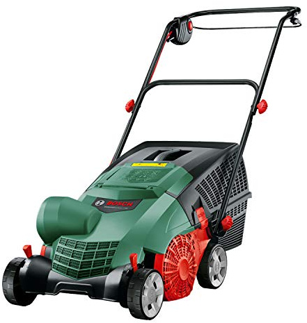 Bosch Elektro Vertikutierer UniversalVerticut 1100 (1.100 W, Arbeitsbreite: 32 cm, Fassungsvermögen der Fangbox: 50 l, in Karton)