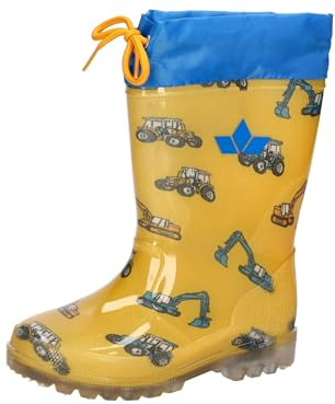 Lico Unisex Kinder Power Blinky Stiefelette, Gelb Blau, 25 EU