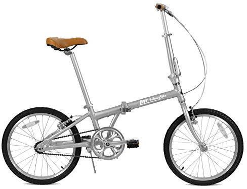 FabricBike Klappfahrrad, Alu-Rahmen, Single Speed, 3 Farben (Space Grey)