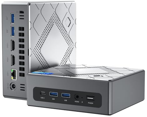NiPoGi P3 Mini PC W-11 Pro, Ιntel Core i5-12500H (übertrifft i5-12450H)