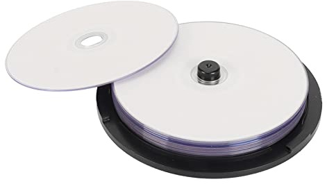 ZDETGU DVD-R-Rohling, 4,7 GB, 16-Fach, Hohe Geschwindigkeit, Robust, PC, Mehrzweck-beschreibbare Medien-Disc für Musik, Videos, Fotos, 50 Stück (10PCS)