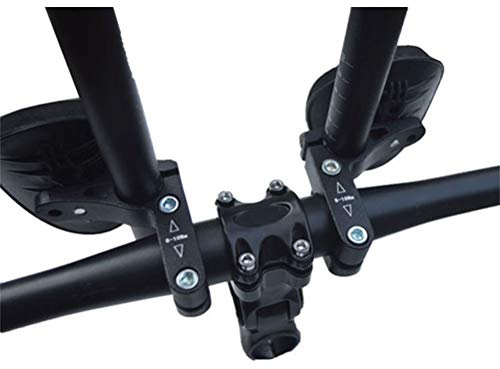 Srliya Fahrrad TT Lenker Fahrrad Straße Mountainbike Triathlon Aero Rest Lenker Clip On Tri Bars, Aluminiumlegierung Fahrrad Rest Lenker, Armlehne Fahrrad Aerobar für Triathleten Berg (1)
