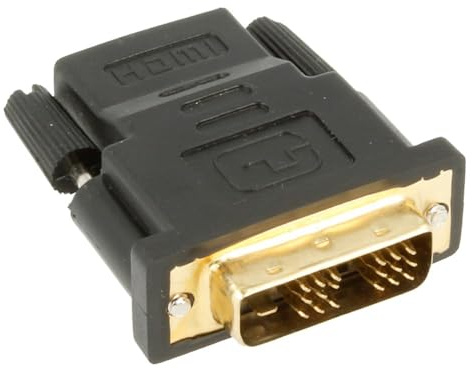 REY DVI-D-Adapter (18+1) männlich auf HDMI weiblich