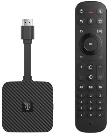 MagentaTV Stick 2. Gen. (Update) | Fernsehen & Streaming über WLAN I MagentaTV mit 160 HD-Sendern, 4K UHD, HDR, live & zeitversetzt | Streaming-Dienste (Netflix, Disney+, RTL+, DAZN, Wow)