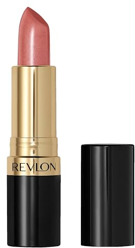 Revlon Super Lustrous Lippenstift, Perlglanz-Formel für weiche, volle und gepflegte Lippen, 801 After Glow, 4.2g