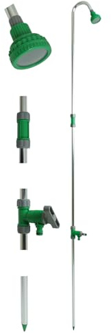 Gartendusche 507282 Kunstoff/Aluminium 144-218cm