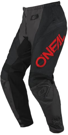 O'NEAL ELEMENT Hose Kinder RACEWEAR Schwarz/Grau/Rot/Größe 26 (12/14)