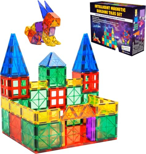 Desire Deluxe Zeug für Kinder, Lernspielzeug für Jungen und Mädchen, 3 4 5 6 7 8 Jahre alt, XXL Set mit 47 Teilen