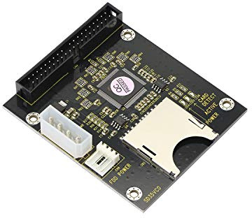 GINTOOYUN SD SDHC SDXC MMC auf 3,5 Zoll 40-poliger IDE Adapter Karte SD-Speicherkarte auf IDE-Festplatten-Adapter