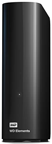 WD Elements Desktop-Speicher 18 TB (Desktop-Speicher USB 3.0-kompatibel, Zusatzspeicher für Fotos, Musik, Videos und alle anderen Dateien, stoßfest) Schwarz