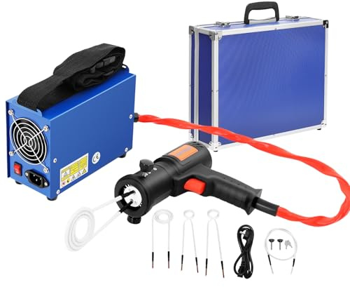1500W Magnetische Induktionsheizgerät 750℃ induktionsheizung kfz Induktionsheizer induktionswärmer mit 4 Heizspulen
