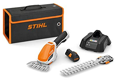 Stihl HSA 26 Akku Strauchschere mit AS2 und AL1, Orange/Weiß